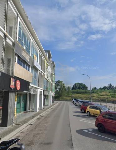 Bandar Baru Uda 3 Storey Shop Facing Road Johor Bahru For Sale 1