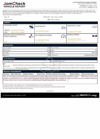 2010 Honda CITY 1.5 E (A) 4 DISCBRAKE GM2 CASH V - 2