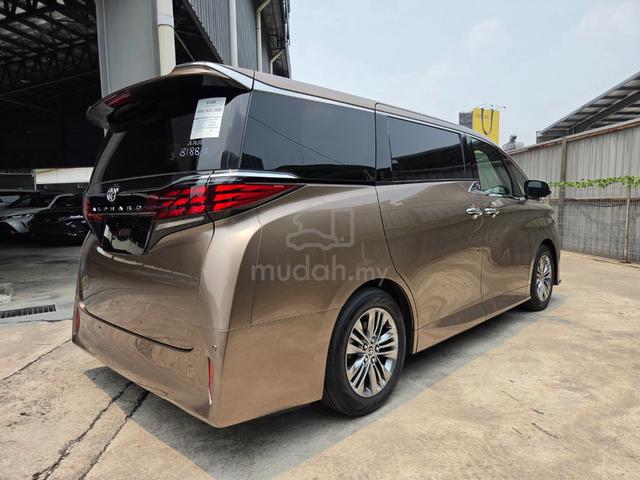 SIDE step GOLD 2025 Toyota ALPHARD 2.5 Z HUD offer - 2