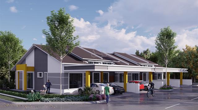 Sendayan New Single Storey Terrace , Can Apply 100% Loan 1