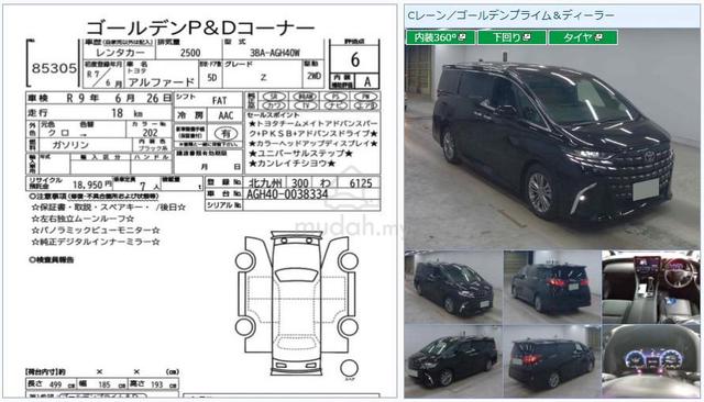 2025 Toyota ALPHARD 2.5 Z Magic Roof 360 Cam 24 KM - 3