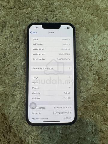 iPhone 13 128gb blue - photo 4 of 5