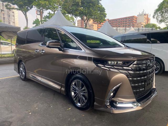 2025 Toyota Alphard Z GOLD NEW CAR 36 Km JBL USS - 3