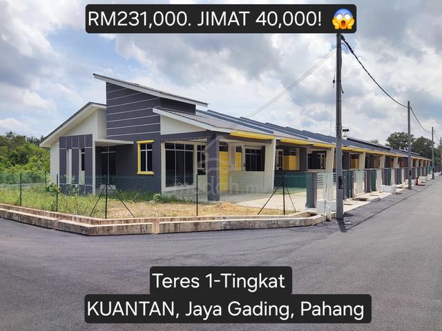 Rumah Teres 1-Tingkat (Baru) di KUANTAN (Jaya Gading) 1