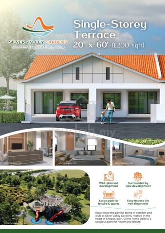 Meru@Chepor New 1Sty & 2 Sty House/👍Price👍Location👍promotion,Free🎁 1