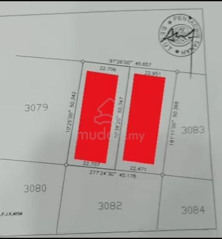 2 Lot Tanah Banglo bersebelahan utk dijual di Mukim Kg Raja, Besut. 1