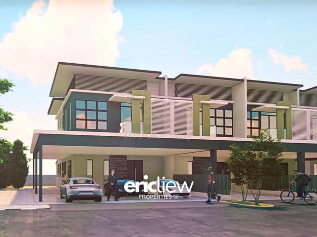 Double Storey Terrace House near emart moyan, Jalan Batu Kawa Matang 1
