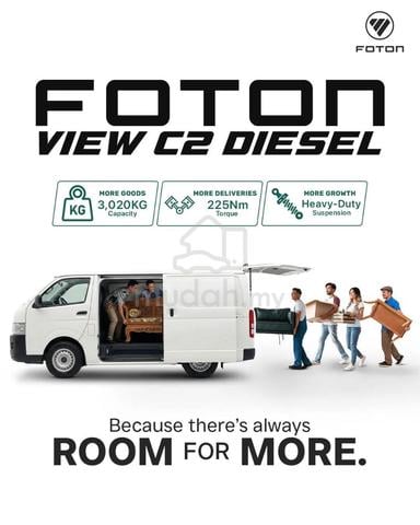 2026 Foton VIEW 2.0 C2 Panel van Auto 6speed - 1