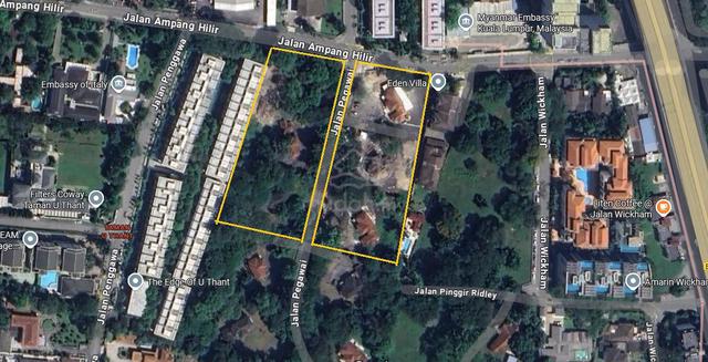 Commercial Bungalow Lot Land, Taman U Thant, Amapang Hilir, KL 1