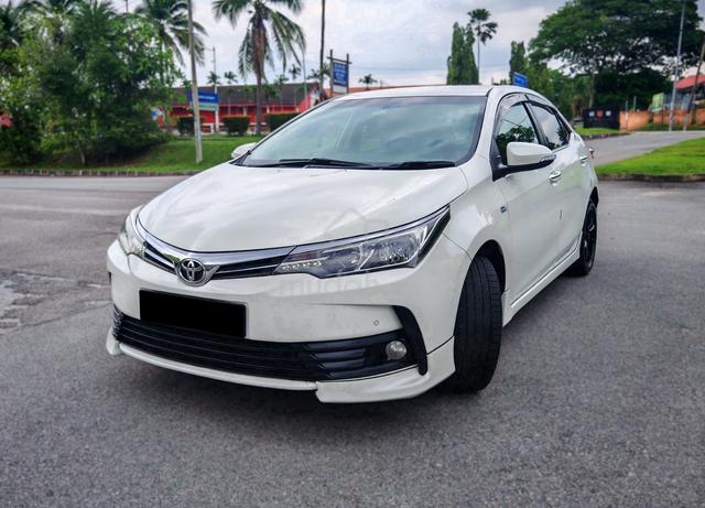 2017 Toyota COROLLA ALTIS 1.8 G FACELIFT (A)Sporty - 2