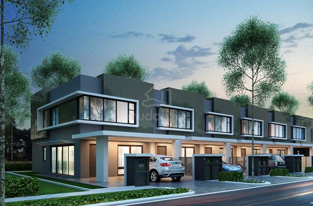 Desa Budiman 2 Storey Terrace, Bandar Sungai Long Modern , green area 5