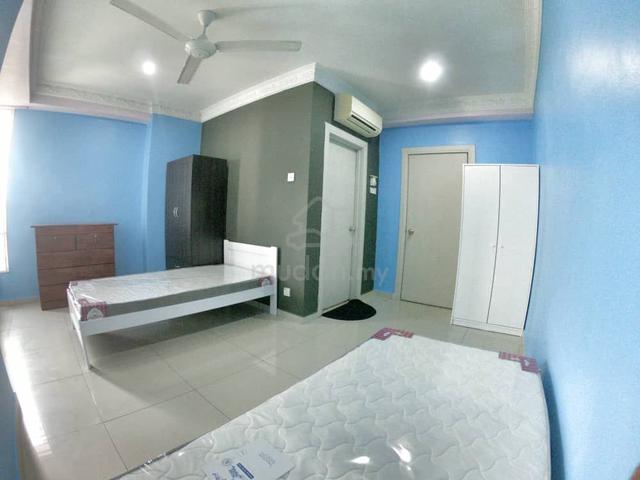 Master bedroom|JLN kaki ke Hospital SLYG| Selayang Point Condo|incl Ap 1