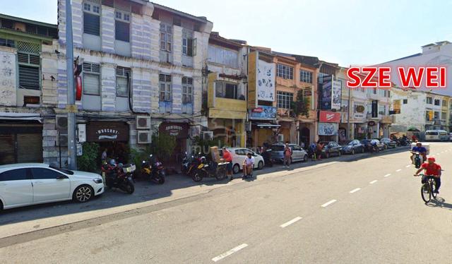 Lebuh Chulia 3 Storey Shophouse 3300 Sq.ft Georgetown Off Love Lane 1