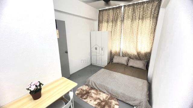 Newly Renovate & Furnish Room for Rent at Paya Terubong ! FREE WIFI ! 3