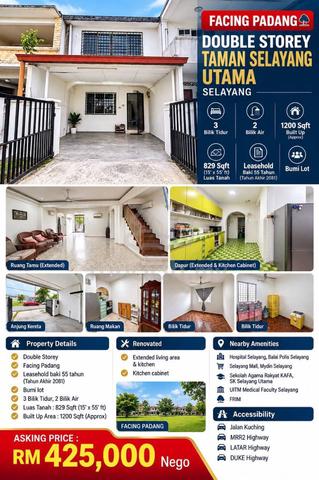 Double Storey Terraced House Taman Selayang Utama 1