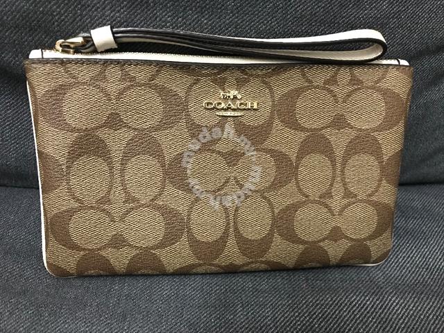 coach large wallet sale