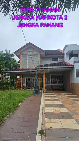 SEMI-D TAMAN JENGKA MAHKOTA - PARKING LUAS bawah harga pasaran 1