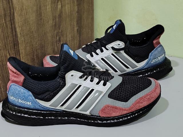 adidas gazelle silver green womens adidas Women's Ultraboost Light Running Shoes, Size 7.5, Blue/Coral main image 1