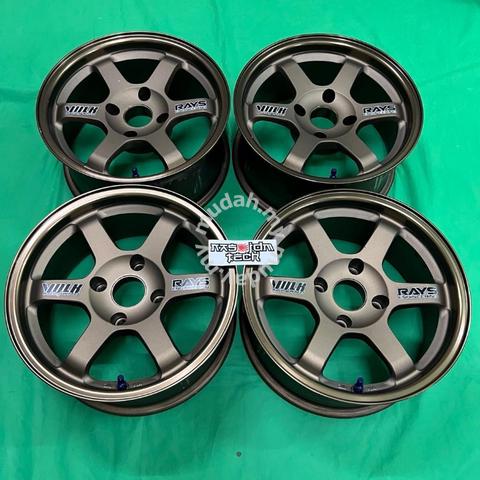 Rays te37 15 4x114 7j +0 japan AE86 - Car Accessories & Parts for sale in  Kajang, Selangor