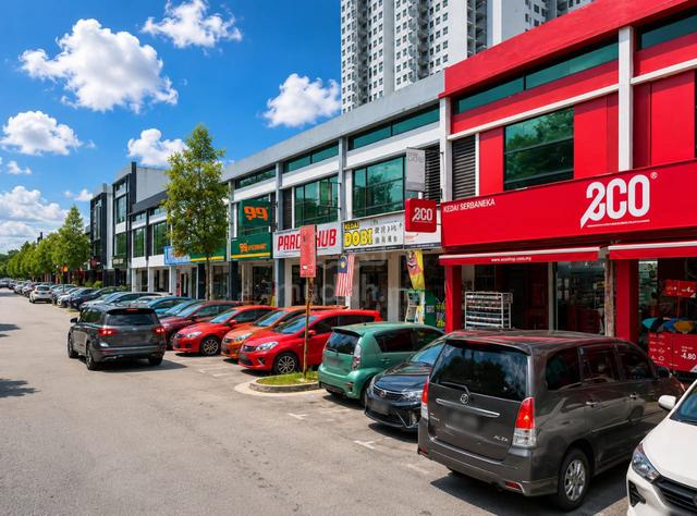 More Parking 20x70 Ground Floor Shop For Rent Ken Rimba Shah Alam 1