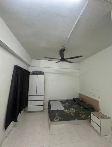 [ROOM RENT] Fully Furnished Rooms @ Pangsapuri Perdana Villa, Taman Se 1