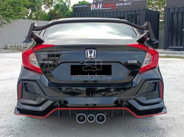 2016 Honda CIVIC 1.5 TC|BlackRedInterior|FULLOAN - 4