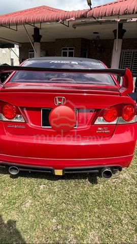 Red Honda CIVIC 2.0 i-VTEC (A) - 2
