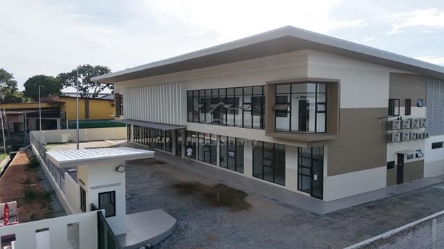 New Warehouse Factory Face Main Road at Krubong Industrial Area Melaka 1