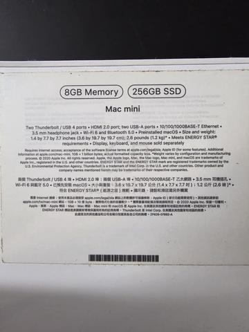 Apple MAC MINI M1 2020 - photo 3 of 5