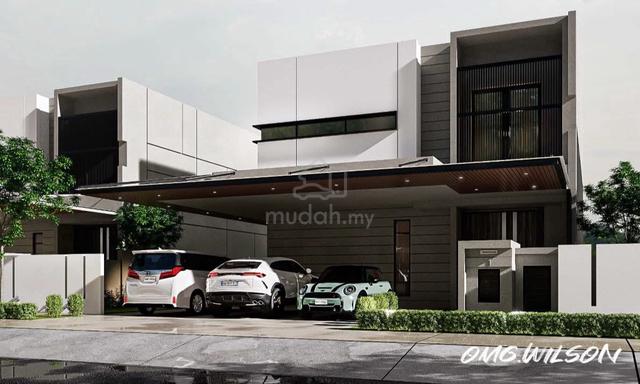 Tropicana Aman Bandar Rimbayu klang 2sty zero lot bungalow renovated 1