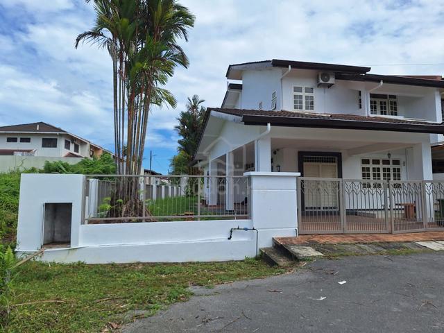 Tabuan Height Double Storey Corner House For Sale at Jalan Song 1