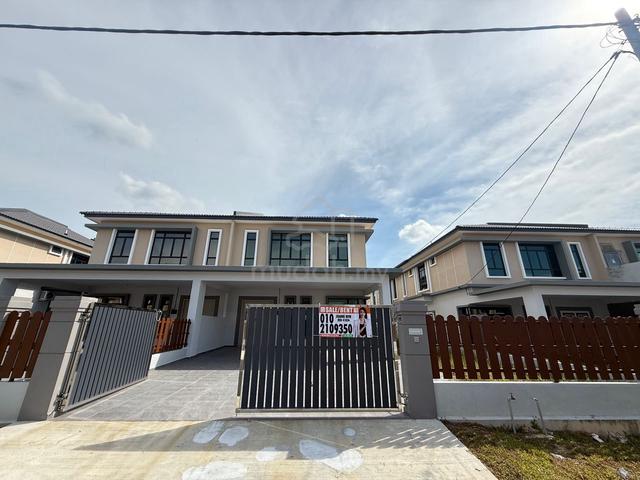 GUARDED & GATED NEW Bare 2 Storey Semi D Botani Parkland Jasin  1