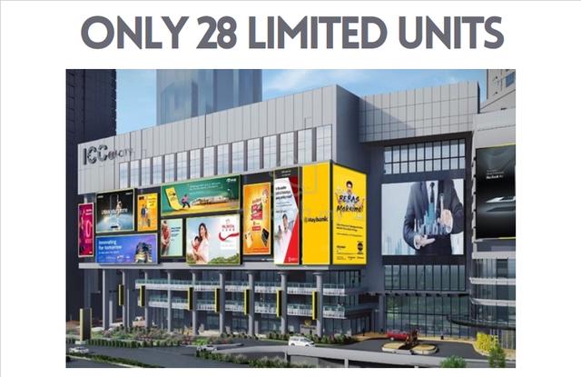 Ground Floor 1265sf Twenty8 Retail I-City Shah Alam Facing mainroad 1