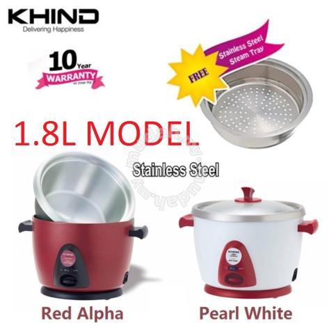 khind stainless steel rice cooker