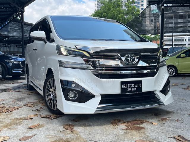 Toyota VELLFIRE 2.5 ZG EDITION (A) Sunroof Pilot - 1