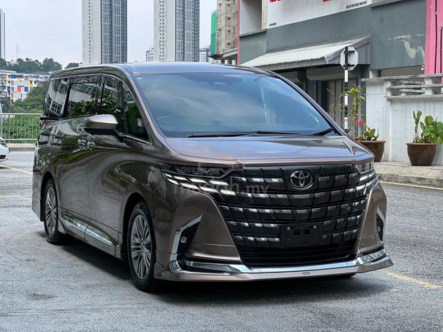 2025 Toyota ALPHARD 2.5 Z GOLD BODYKIT & SIDE STEP - 1