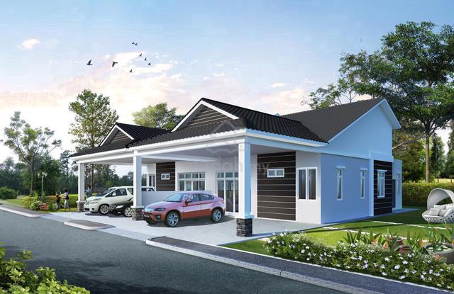 Rumah Berkembar Setingkat di Pokok Sena Kedah 1