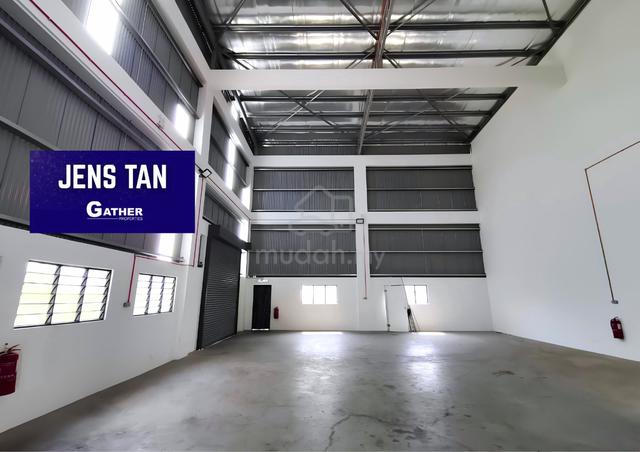 【🔥 NEW Semi-D Factory | 7,800 Sqft】📍Prime Location Bukit Minyak Area 1