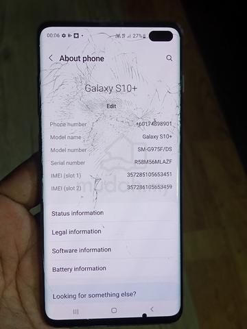 Samsung S10+ ori 8+128GB - photo 3 of 6