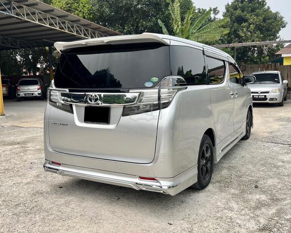 L/KEDAI 2017/2022 Toyota VELLFIRE 2.5 MODELLISTA - 2