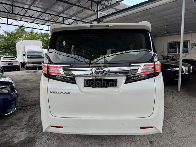 2016 Toyota VELLFIRE 2.5 Z G EDITION F/S/R Toyota - 4