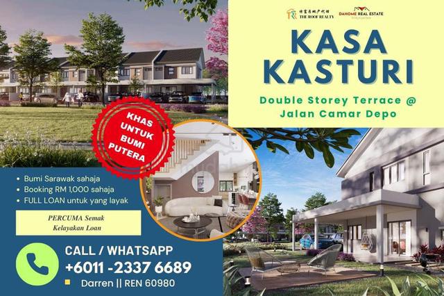 Perumahan Baru Kasa Kasturi (Dua Tingkat)@ Jalan Camar, Depo 1