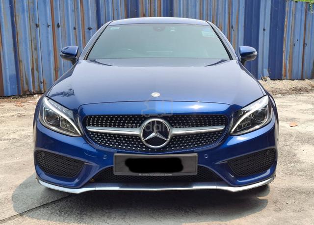 2016 Mercedes Benz C 200 COUPE 2.0 loan kedai - 2