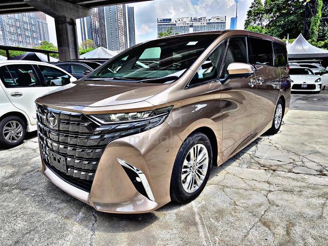 2025 Toyota ALPHARD 2.5 Z JBL GOLD Bronze Brown - 1