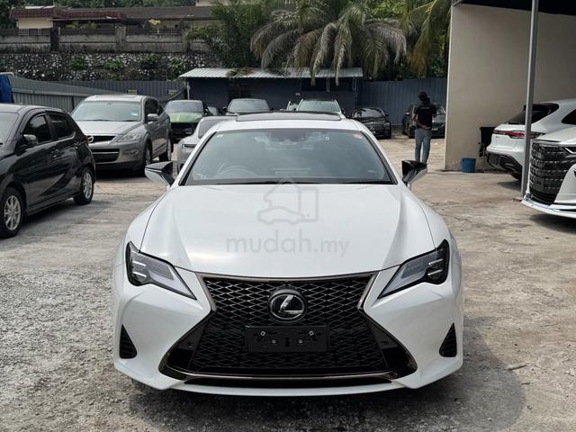 2024 Lexus RC300 F SPORT SUNROOF BLACK INT GRDE 5A - 3