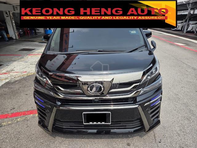 2017 Toyota VELLFIRE 2.5cc ZG MODEL (FREE 2 Y WRT) - 1