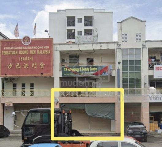 Inanam sentral shoplot for rent 1
