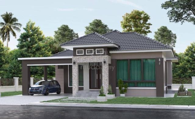 Membina 6 unit banglo setingkat berhampiran Politeknik Kok Lanas 1