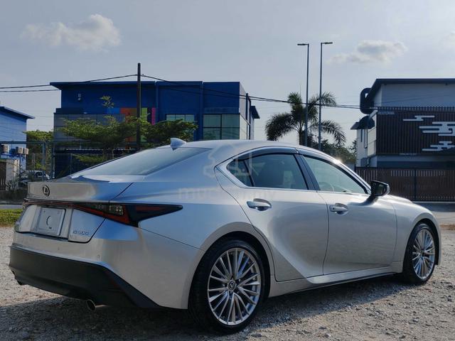 *PROMO*2021 Lexus IS300 2.0/5A/17K KM/RED LEATHER - 2