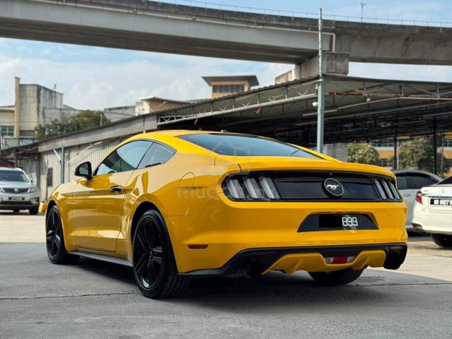 MIL-6XK YELLOW 2017 Ford MUSTANG 2.3 ECOBOOST (A) - 2